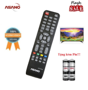 Remote Điều khiển TV Asano dòng LED LCD Smart TV