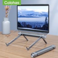 Portable Laptop Stand Aluminium Foldable Support Notebook Stand For Macbook Pro PC Computer Laptop Holder Cooling Pad Riser Laptop Stands