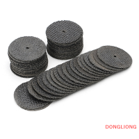 DONGLIONG แผ่นตัดทรายเครื่องมือเครื่องบดโรตารี่แผ่นตัดเหล็กกลม32มม. 36ชิ้น