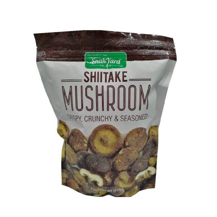 The Snak Yard Shiitake Mushroom 210g Lazada PH