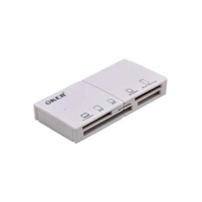 Oker super shop USB Card R/W C-3307 (สีขาว)