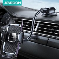 ✘∈❃ Joyroom 360° Long Arm Car Phone Holder Universal Air Vent GPS Stand Rotating แดชบอร์ด Mobile Cell Support For iPhone Samsung