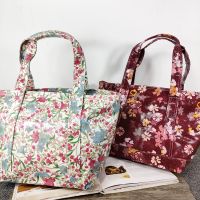 ┇✤❧ Export day single cotton cloth glued waterproof shopping bag foreign trade one shoulder portable lady large capacity environmental protection shopping bag bag