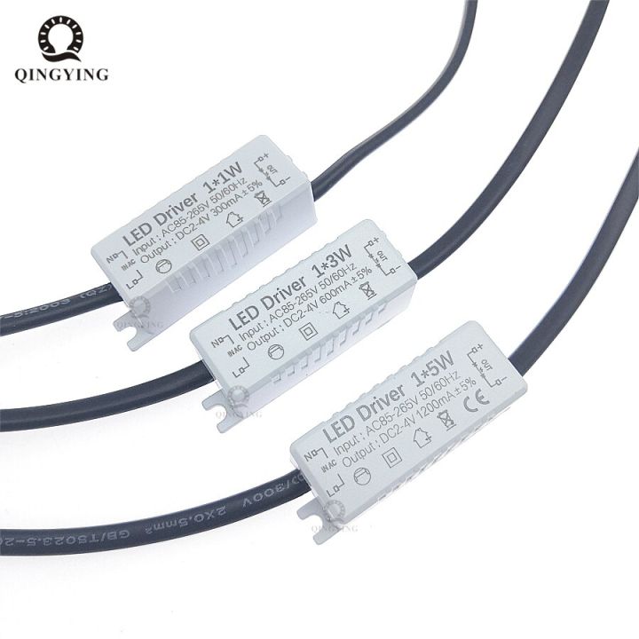 5pcs-ac85-265v-1w-3w-5w-led-driver-1x1w-1x3w-1x5w-300ma-600ma-1200ma-power-supply-transformer-for-jewelry-display-light-electrical-circuitry-parts
