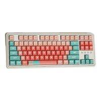 Keycaps 132 PBT Heat Sublimation XDA Watermelon Theme Keycaps for Gaming Mechanical Keyboards XDA Keycaps Long-Term Use