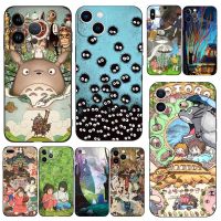 เคสโทรศัพท์มือถือ tpu ลายการ์ตูนญี่ปุ่น Chihiro San สีดํา สําหรับ 5s 5 s 2020 2016 6s 6 7 8 plus