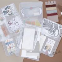 【Ready Stock】 ✶ C13 A5/A6 Clear PVC Information Pack 6 Hole Notebook Planner Acessories