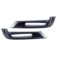 Car Carbon Fiber Fog Light Cover Trim Fog Light Frame Cover Trim for Honda HRV HR-V XRV XR-V 2022 2023