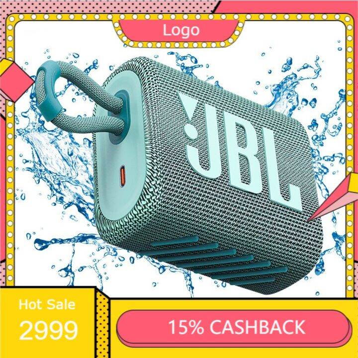 JBL GO3 Portable Wireless Waterproof And Dustproof Speaker Lazada PH