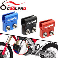 WR เบรคหน้าท่อ Clamp Holder Guide สำหรับ YAMAHA WR250X WR450F WR250F รถจักรยานยนต์ CNC สายหนีบ CR 80R WR250R