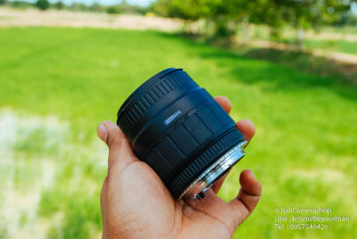ขายเลนส์มือหมุนมาโคร งบประหยัด Sigma 28-80mm F3.5-5.6 Macaro Serial 3295604 For Canon DSLR ทุกรุ่น