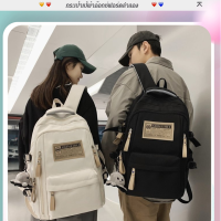 Vivirich กระเป๋าเป้สะพายหลังผ้า oxford แบบสบาย ๆ สองสายสำหรับผู้ชายและผู้หญิง