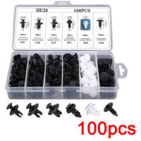 100Pc Auto Fastener Clip Car Retainer Trim Panel Clips for Cadillac XTS SRX ATS Jaguar XF XJ XJS XK S-TYPE Volvo Land Rover