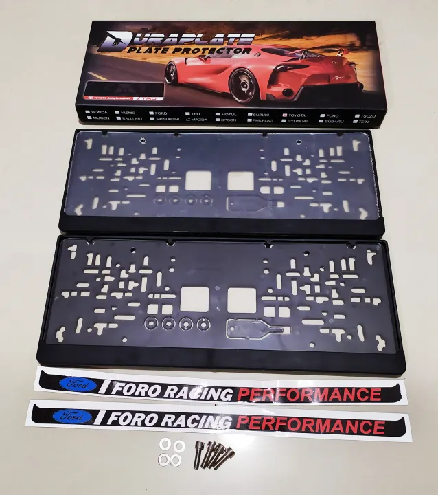 Ford Racing Duraplate License Plate Holder Lazada PH