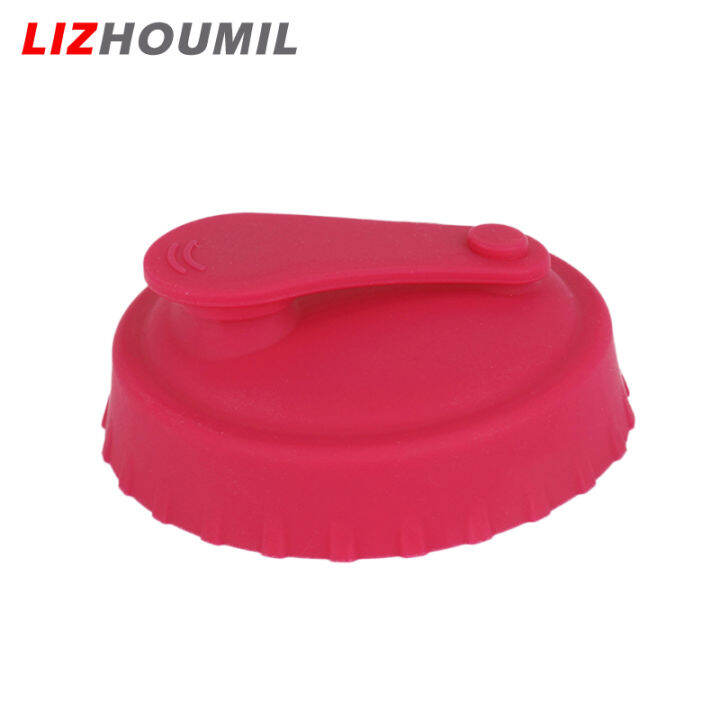 lizhoumil-ฝาซิลิโคน6แพ็ค-ซิลิโคนที่ปลอดภัยในเครื่องล้างจานกันรั่วสามารถนำมาใช้ใหม่ได้สำหรับปิกนิกกลางแจ้งสำหรับเดินทาง