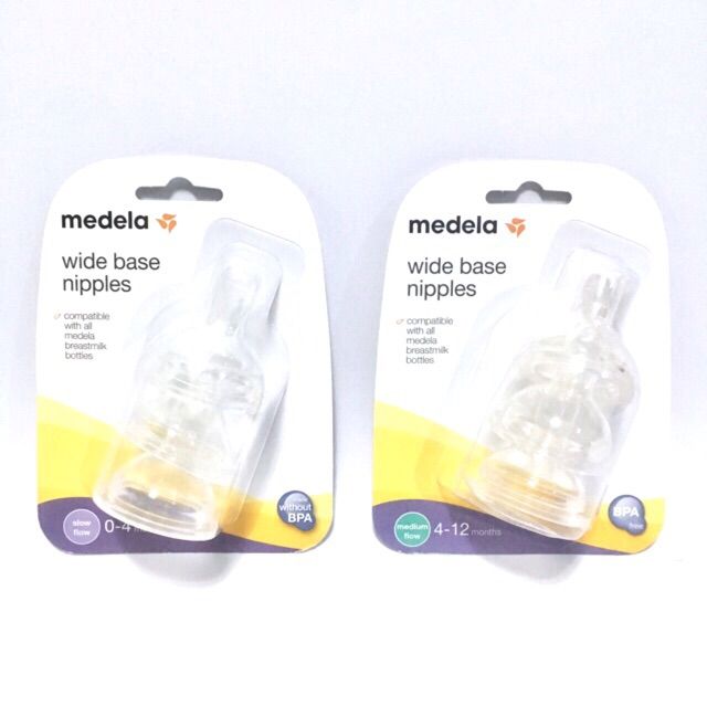 Medela Wide Based Nipple Slow Flow