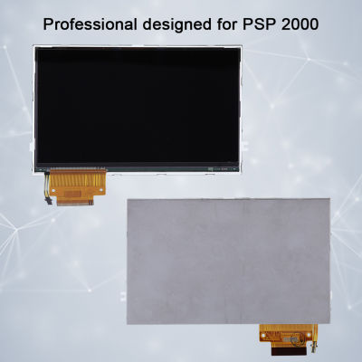 อะไหล่สำหรับแผงจอแสดงผล LCD ที่มีไฟแบล็คไลท์สำหรับโซนี่ PSP 2000 2001 2002 2003 2004คอนโซลส่วนหน้าจอ LCD