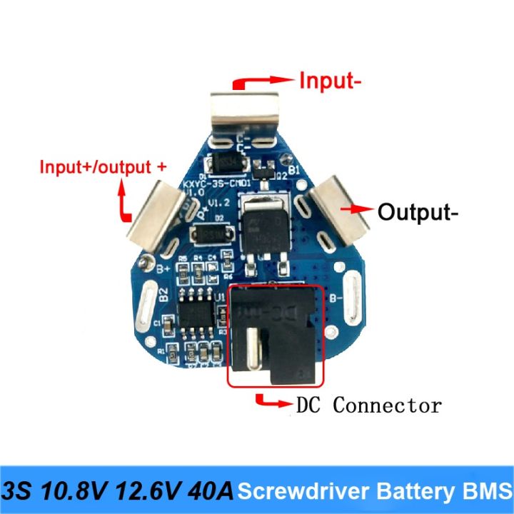 3s-10-8v-12-6v-40a-bms-18650-lithium-battery-board-bms-for-screwdriver-shura-shurika-battery-3s-12v-battery-replace-use