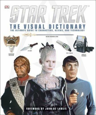 หนังสือ Star Trek the Visual Dictionary หนังสือพจนานุกรมภาพ ปกแข็ง (มือ2)