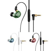 Wired In-Ear Headphones Wired Earphones with Deep Bass Experience Portable Noise Isolating Headset Wired In-Ear Headphones for Computer Tablet Laptop richly