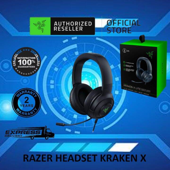 Kraken X Gaming Headset Gaming Earphone 7.1 Surround Sound Lazada