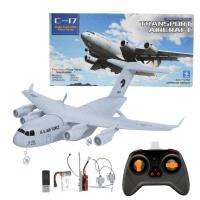 C17 ขนส่ง373mm ปีก EPP RC เครื่องบิน 2.4G 3 แกนอากาศยาน DIY RC D rone