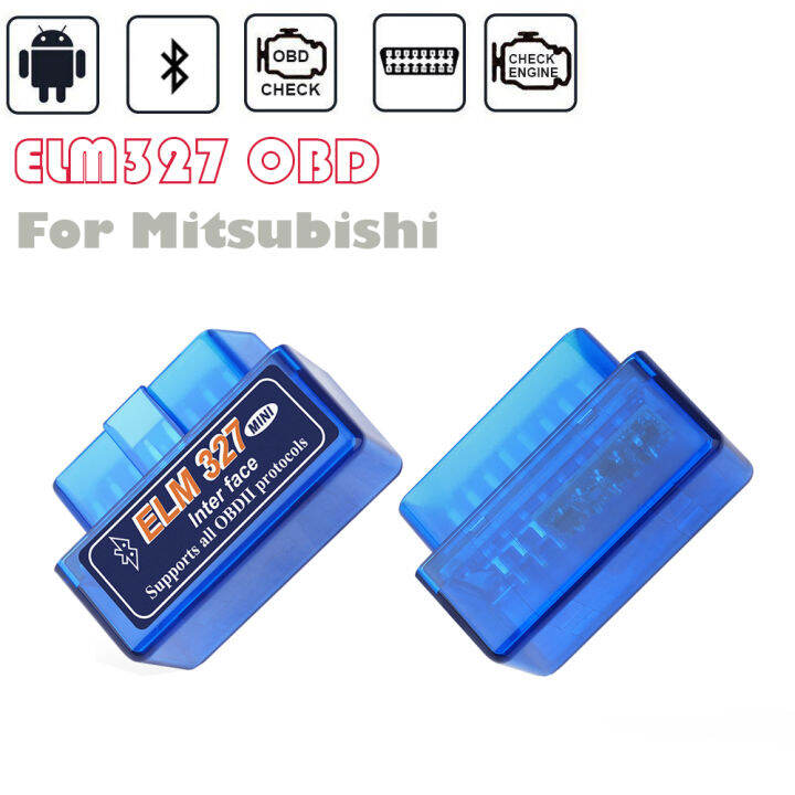 For Mitsubishi Outlander Lancer Pajero ASX I200 Mitsubishi ELM327 OBD2