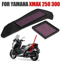 Yamaha XMAX300 XMAX250 XMAX 300 X-MAX 250อุปกรณ์เสริมรถจักรยานยนต์ท่อไอเสียกรองอากาศทำความสะอาดอากาศอุปกรณ์ทำความสะอาดชิ้นส่วนเครื่องยนต์