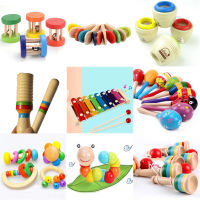 เด็ก clapper Montessori ของเล่นเพื่อการศึกษาไม้3D ปริศนาเสียงไม้ sensory จิ๊กซอว์สมองการฝึกอบรมทางปัญญาการเรียนรู้ Toy