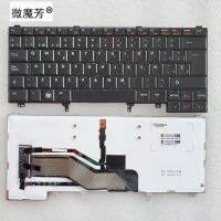 New Spanish for DELL E6420 E5420 E6320 E6330 e6230 Laptop Backlit Keyboard SP