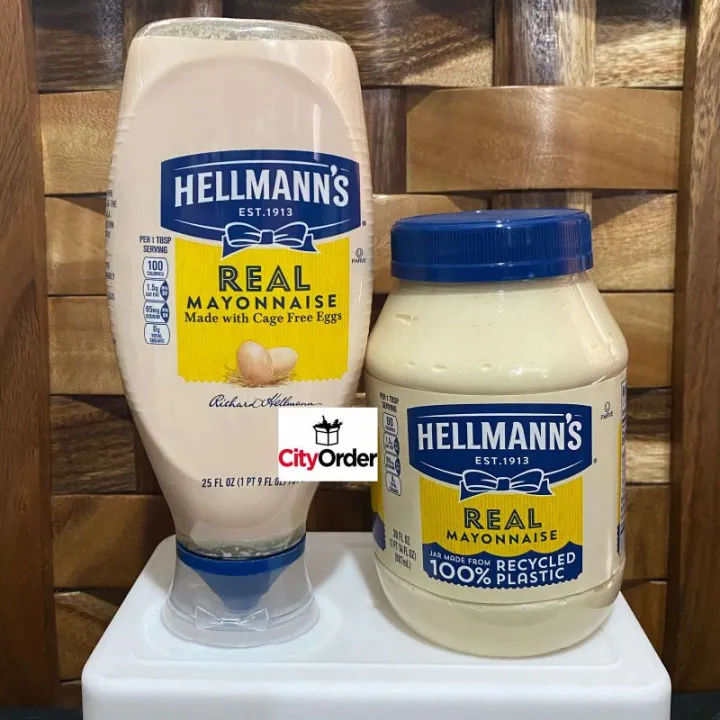 Hellmann's Real Mayonnaise, Low Fat and Vegan Lazada PH