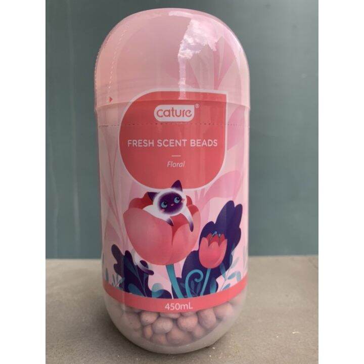CATURE Fresh Scent Beads Cat Litter Deodorizer 450ml Lazada PH