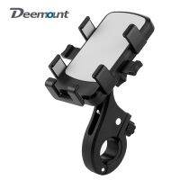 Motorcycle E-Bike Mobile Phone Holder Bracket Handlebar Mirror Base Stem Mount Bicycle Smart Phone Stand Quick Lock Release