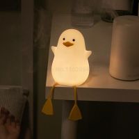 Super Cute Night Light For Kids Sleep Toys Lamp Lovely Duck Cartoon Cellphone Holder 러블리 침실 램프 러블리 핸드폰 거치대 키즈 리틀 나이트 램프 특수 선물