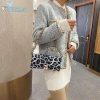 NAREBIG COD√ Fashion Animal Pattern Shoulder Handbag Women PU Leather Chain Underarm Bag