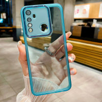 ป้องกันเลนส์กล้องเคสสำหรับ Realme 5 Realme 5i Realme 5S Realme 6i Realme Narzo 10เคสเคสใส่โทรศัพท์ TPU นุ่มกันกระแทกที่มีฝาปิดเลนส์เต็มรูปแบบ