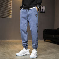 Spot 2023 Spring European And American Style Straight Tube Beam Jeans Ins Workstarial Trousers Casual Large Size Youth