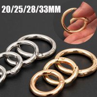 【YF】 Metal O Clasps Openable Mosquetão Redondo Keychain Clips Gancho Dog Cadeia para Jóias 10PcsTH