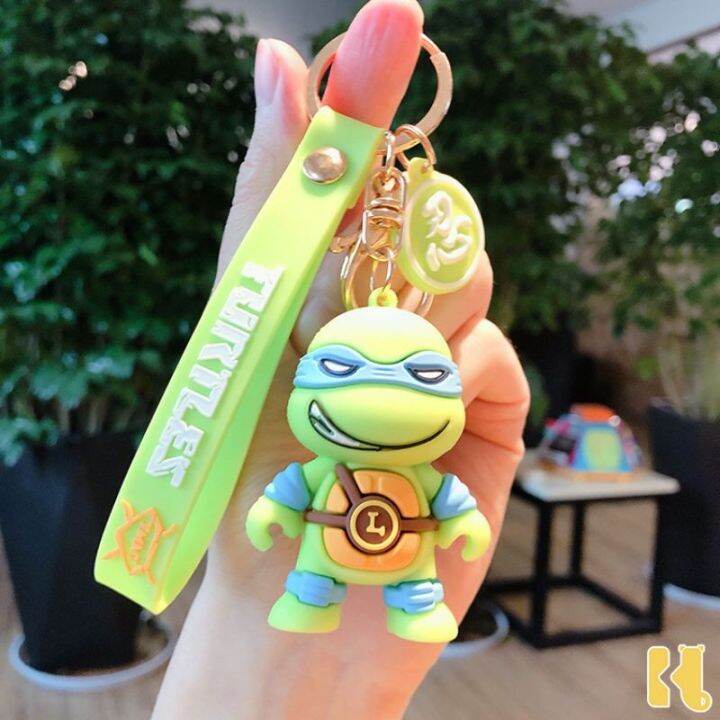 NINJA TURTLES KEYCHAIN TEENAGE MUTANT NINJA TURTLE CARTOON CUTE ...