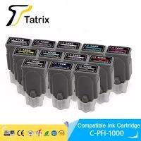 เครื่องพิมพ์ที่รองรับ Tatrix PFI-1000 PFI1000พรีเมี่ยมหมึกสีกระสวยหมึกสำหรับแคนนอน Imageprogrraf PRO-1000 PRO 1000 Printert