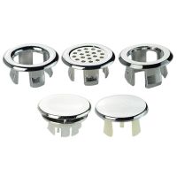 【hot】 Hot Sink Overflow Accessory Round Spare Cover Waste Plug Filter Basin Drai