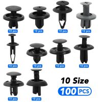 10 Size 100pcs Auto Fastener Clip Mixed for Holden Commodore Statesman Caprice Alfa Romeo Mito Spider GT Giulietta