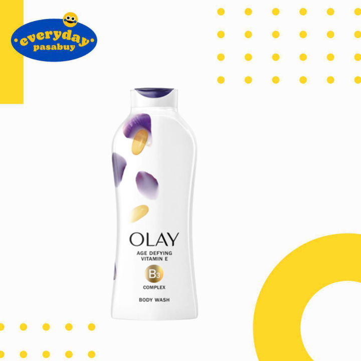 Olay Body Wash Age Defying Vit.E 22oz Lazada PH
