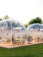 ✲♀ Internet celebrity transparent outdoor sky room restaurant movable tent house sun