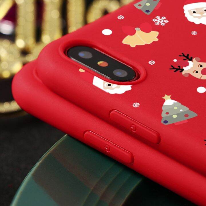 yellow-peach-flavor-luxury-christmas-สำหรับ-samsung-galaxy-a51-a50-a70-a71-a32-a52-a21s-a53-a52s-a72-a12-m12-a50s-a30s-นุ่มซิลิโคน