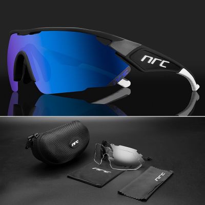 แว่นตากันแดดโฟโตโครมิคการขี่จักรยานแว่นตาสำหรับปั่นจักรยานแว่นตา NRC สำหรับผู้ชายและผู้หญิง MTB จักรยานเสือภูเขาเปลี่ยนสีตกปลา