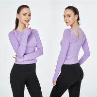 S-XL 3colors Womens Sports Wear For Fitness Running Seamless Long Sleeve Gym Sport Shirt Yoga Top Female Workout Tops T-shirt