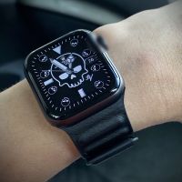 ส่งฟรี สายหนังล็อคแม่เหล็ก Leather Link ใช้สำหรับ i watch 1/2/3/4/5/6/7/se