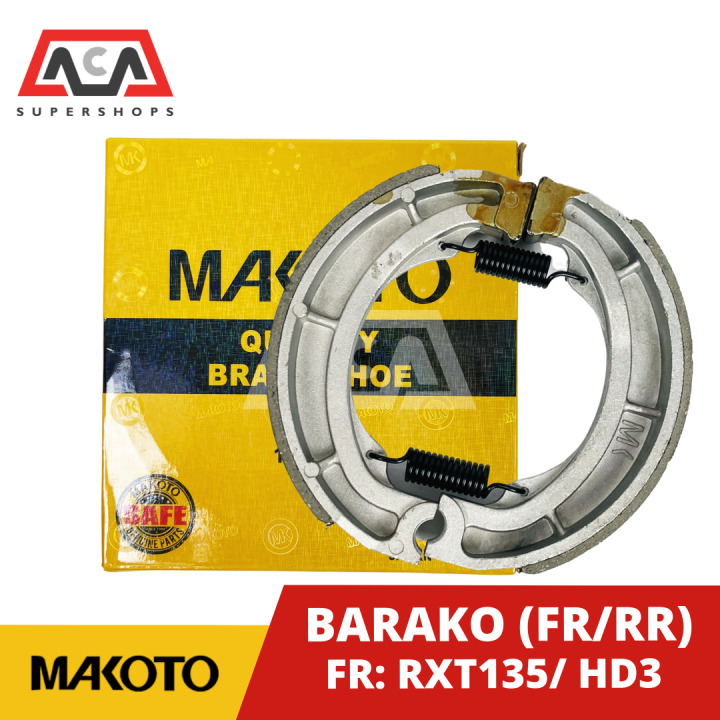 Makoto Brake Shoe Barako Bc175 Front And Rear Lazada Ph