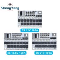 3s/4s/5s Bms 12v 16.8v 21v 100a Li-ion Lmo Ternary Lithium Battery Protection Circuit Board Li-polymer Balance Charging Module